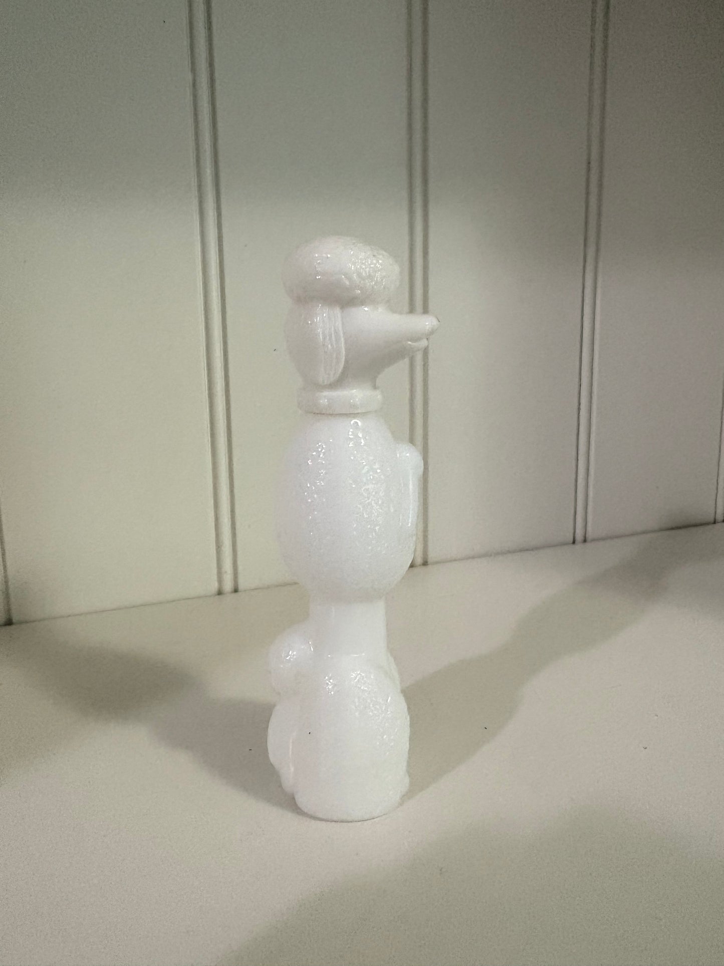 Poodle Avon Perfume Bottle Empty