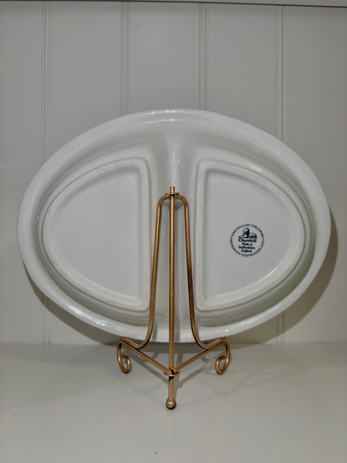 Churchill divided plate