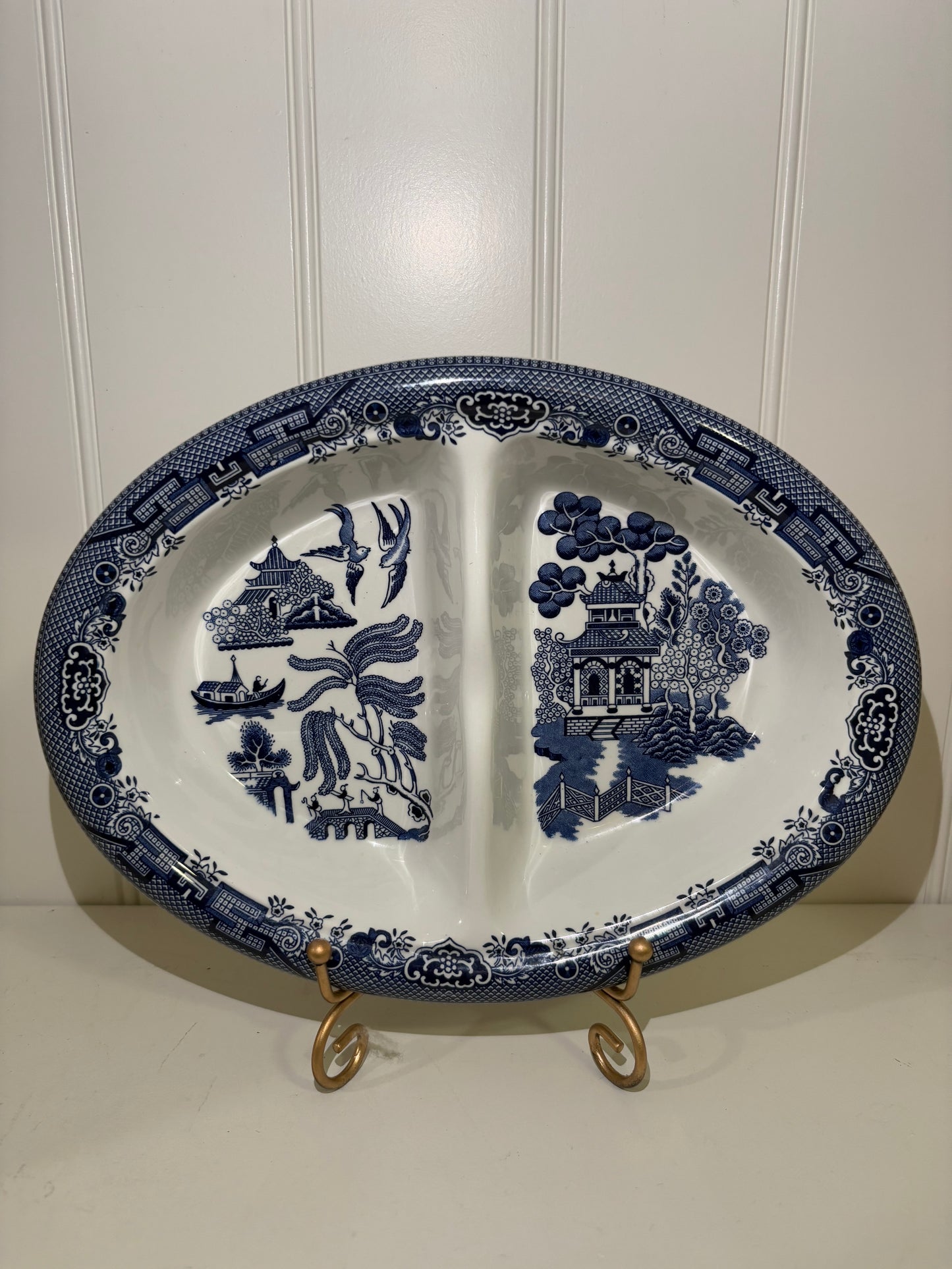 Churchill divided plate