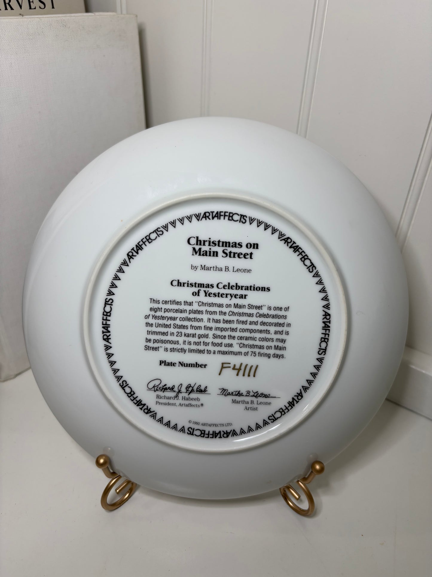 Christmas Collector Plate