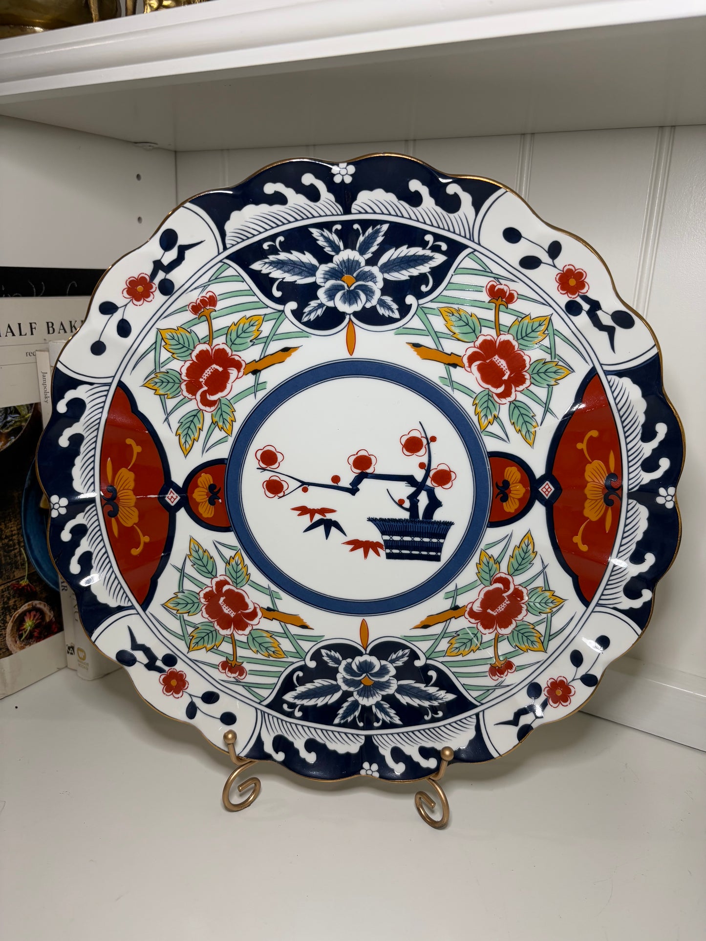 1 Arita Imari plate