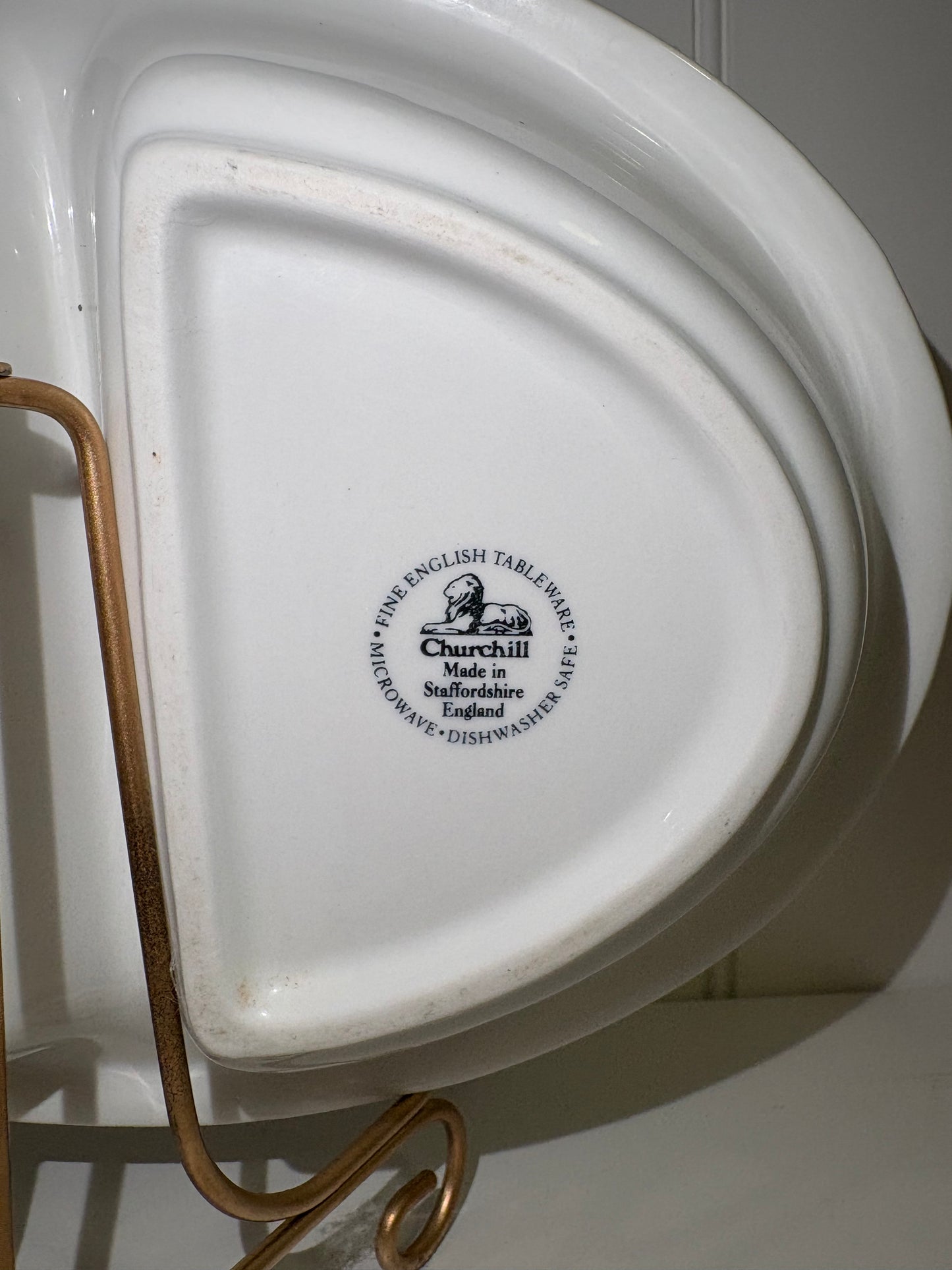 Churchill divided plate