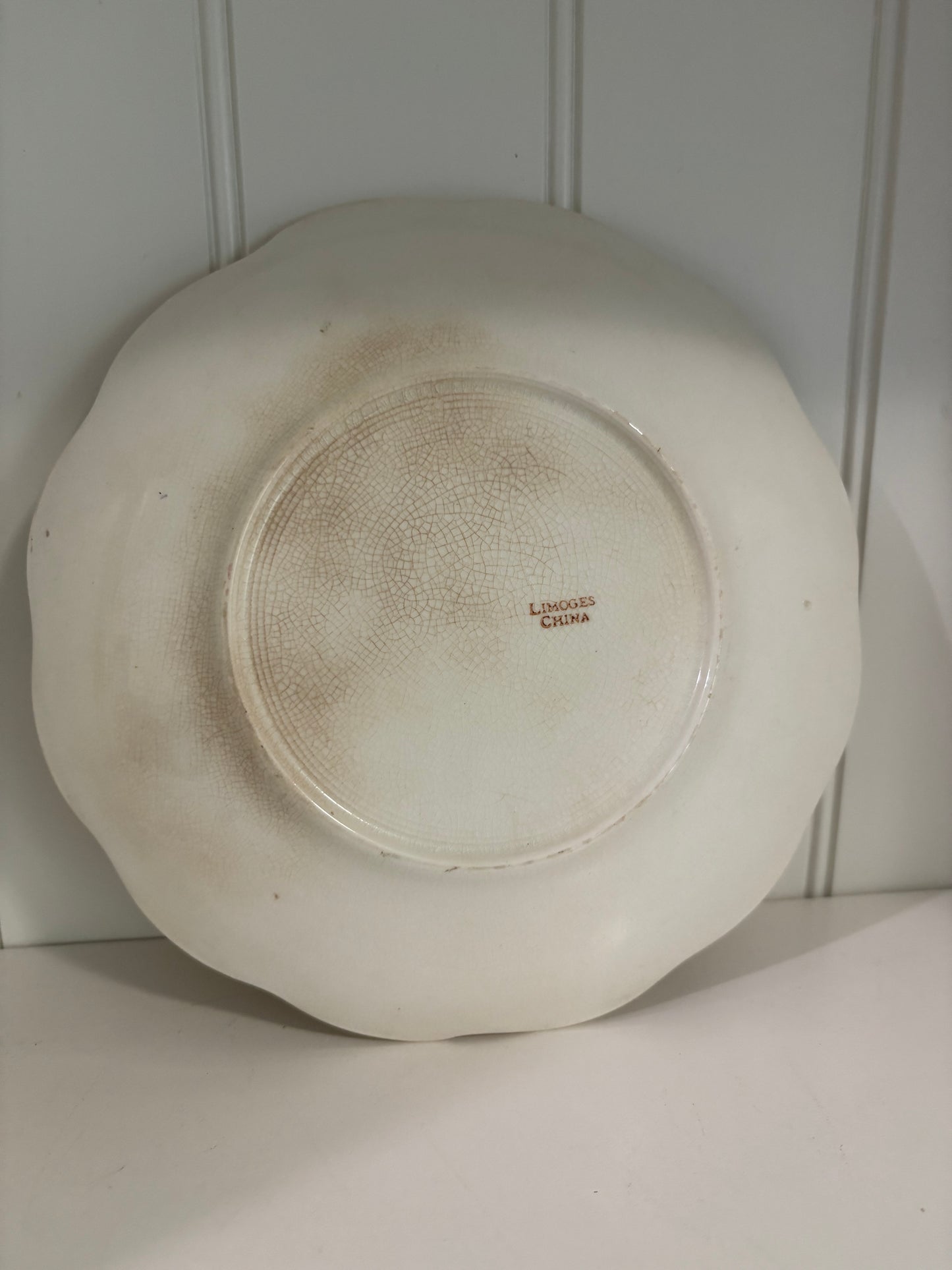 Antique Limoges Bird plate