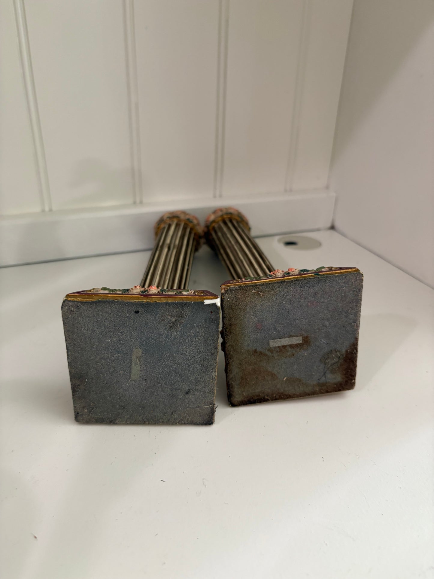 Candle holder with Roses