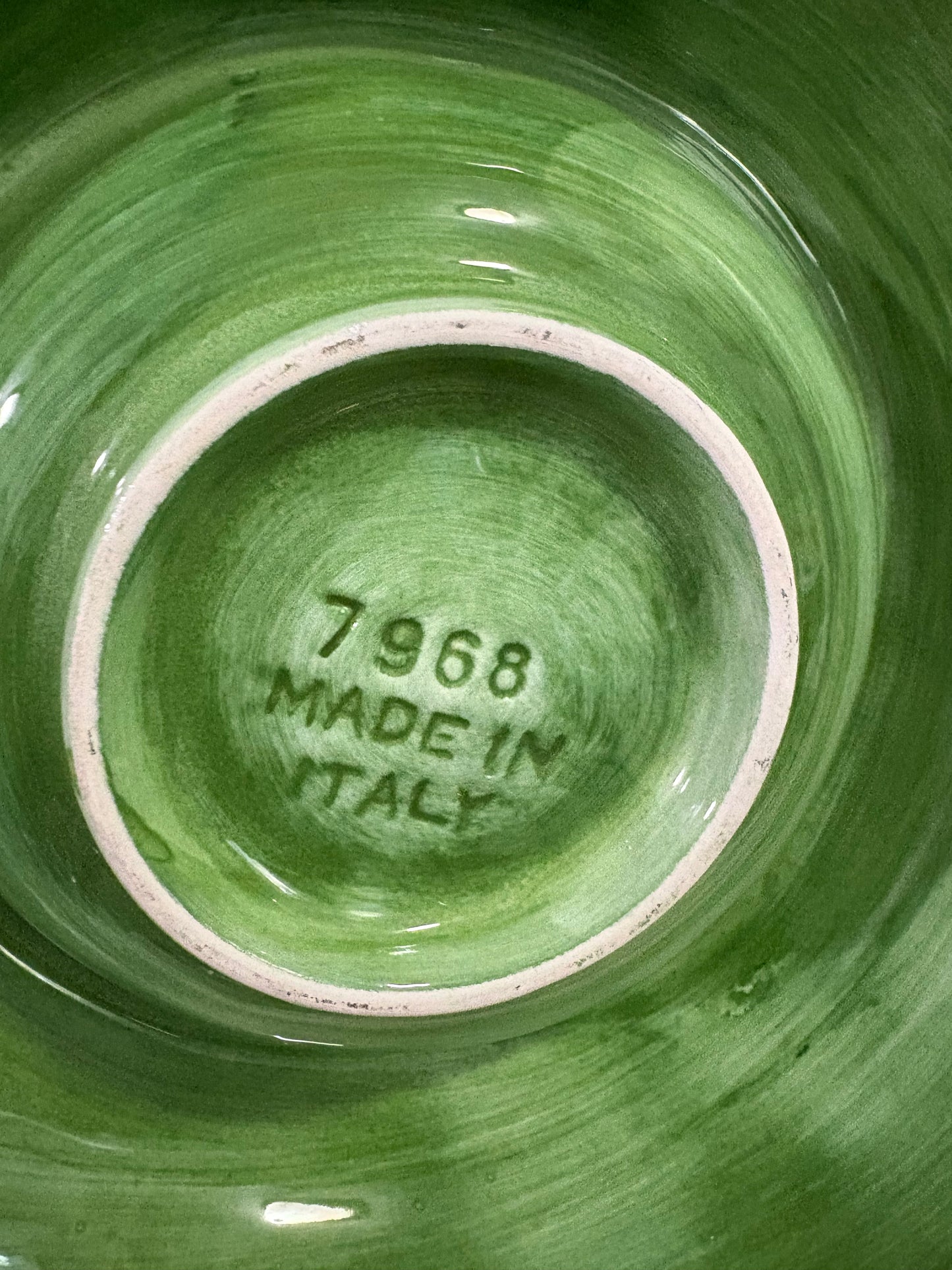 Chips and Dip Majolica Plater