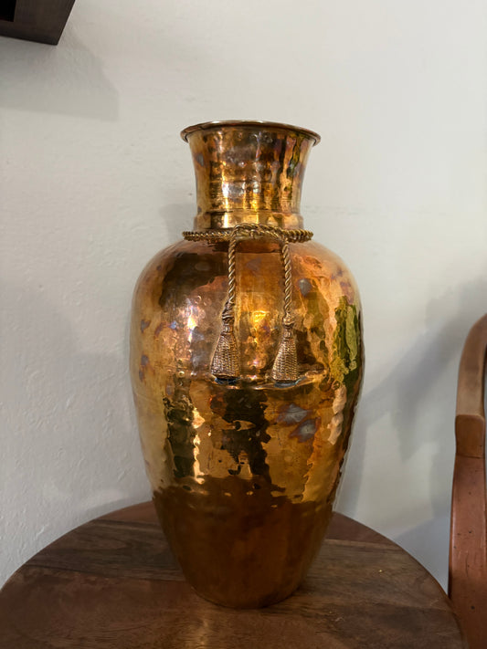 Brass Tassel Vase