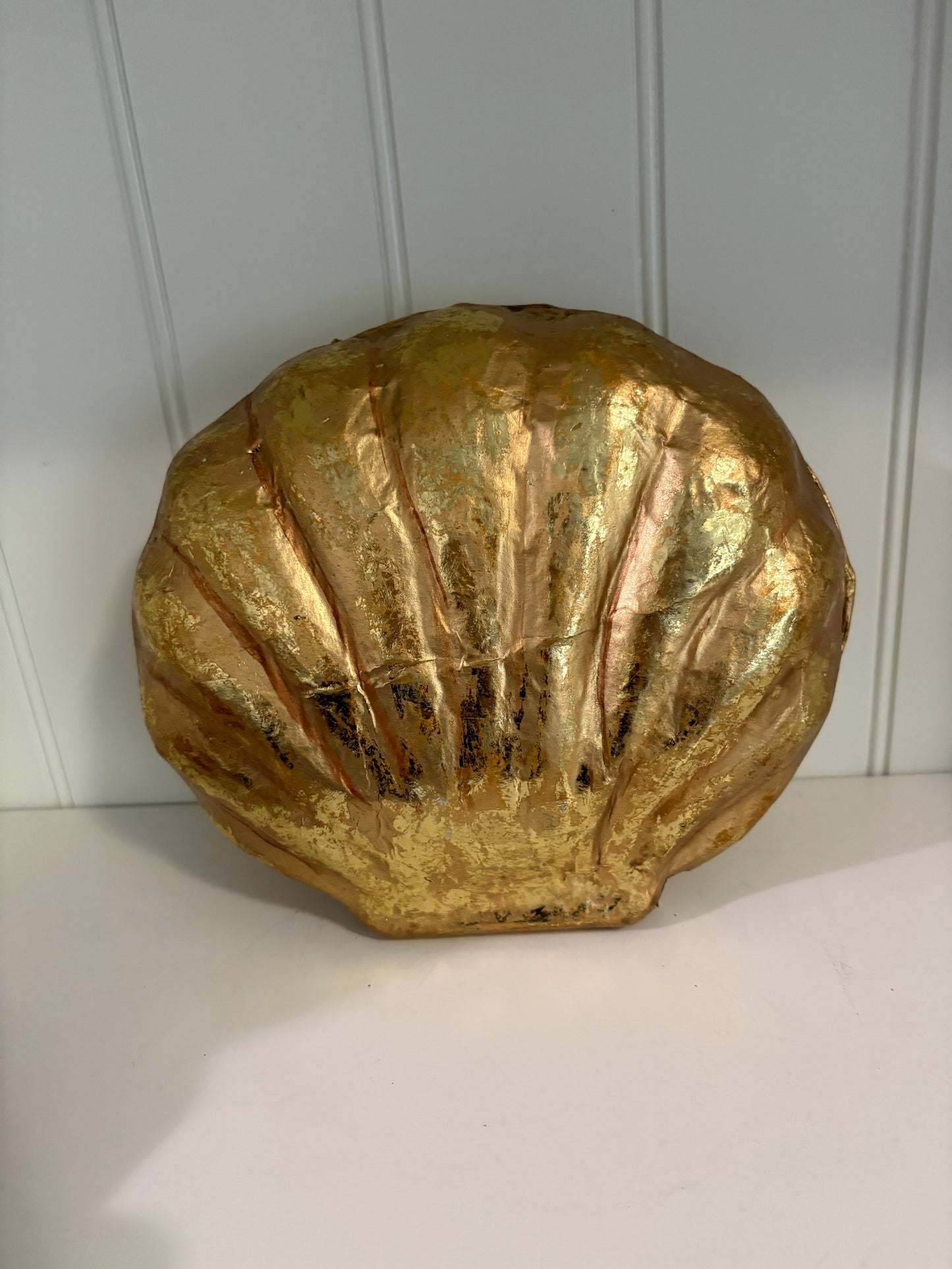 Paper Mache Clam Shell box