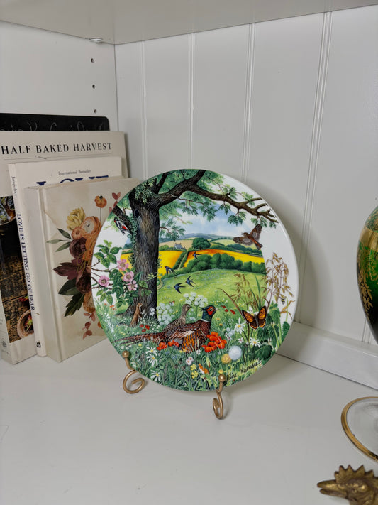 Vintage 1987 Wedgwood Meadows Plate