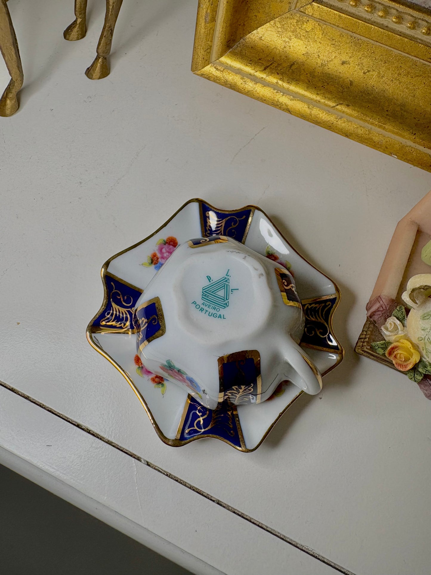 Aveiro Portugal Miniature Teacup + Saucer