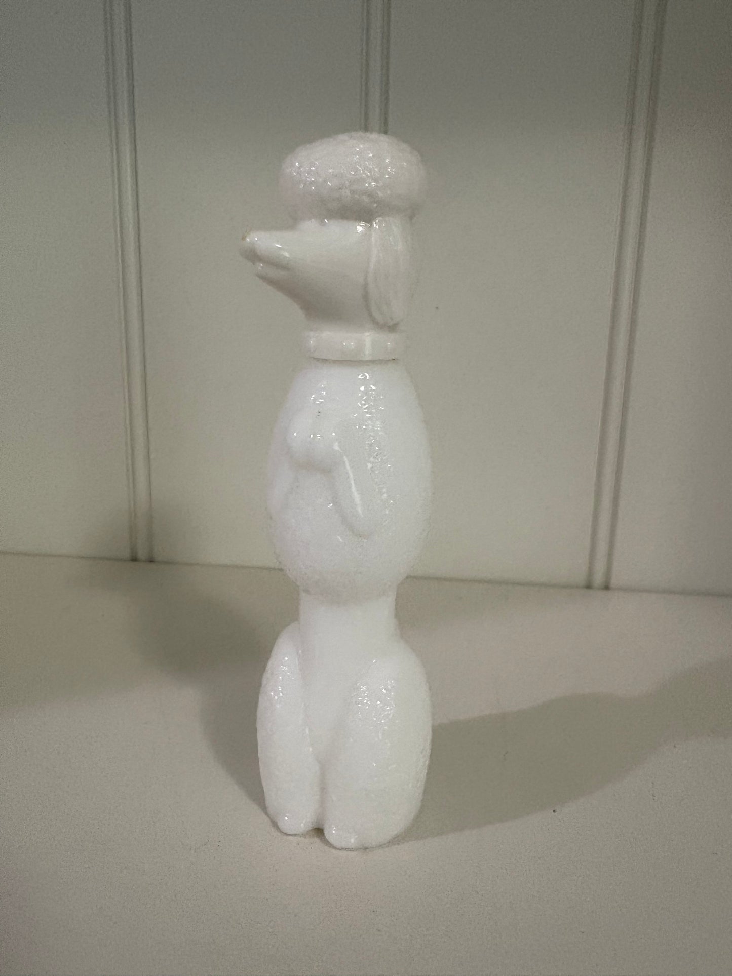 Poodle Avon Perfume Bottle Empty