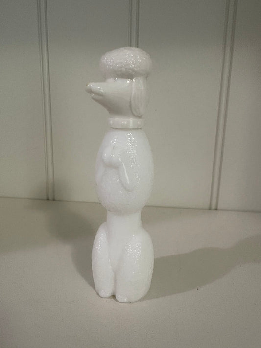 Poodle Avon Perfume Bottle Empty