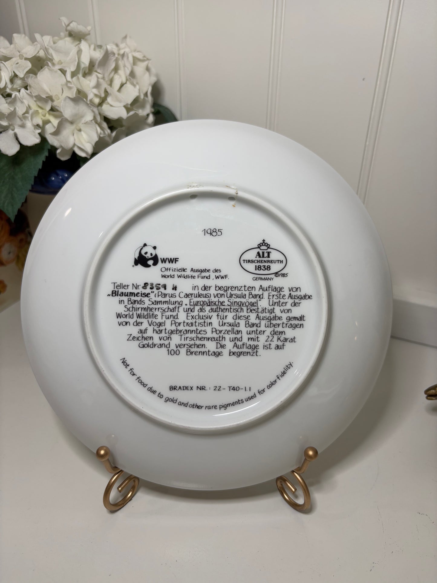 Vintage 1985 Collector Plate