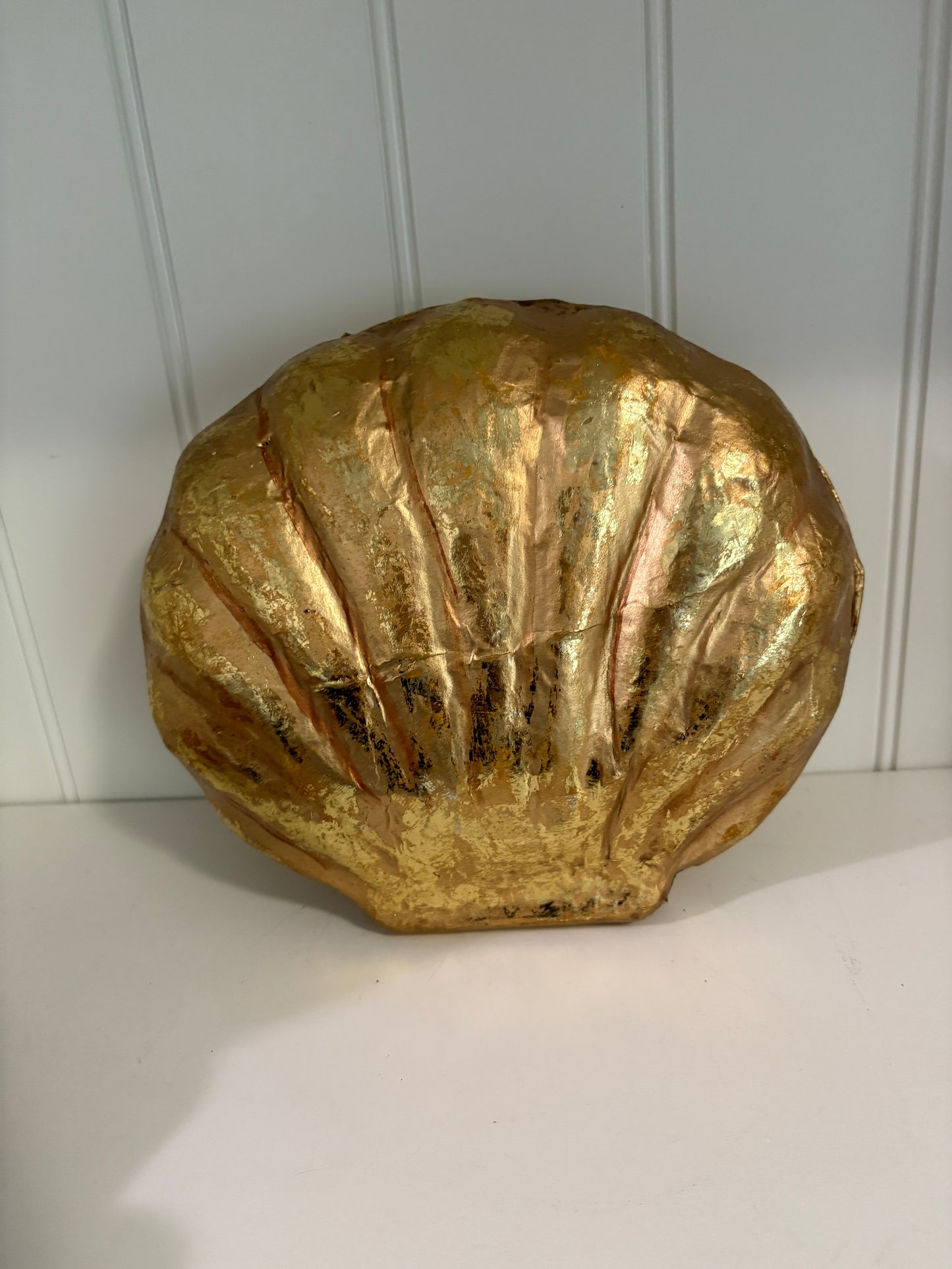 Paper Mache Clam Shell box